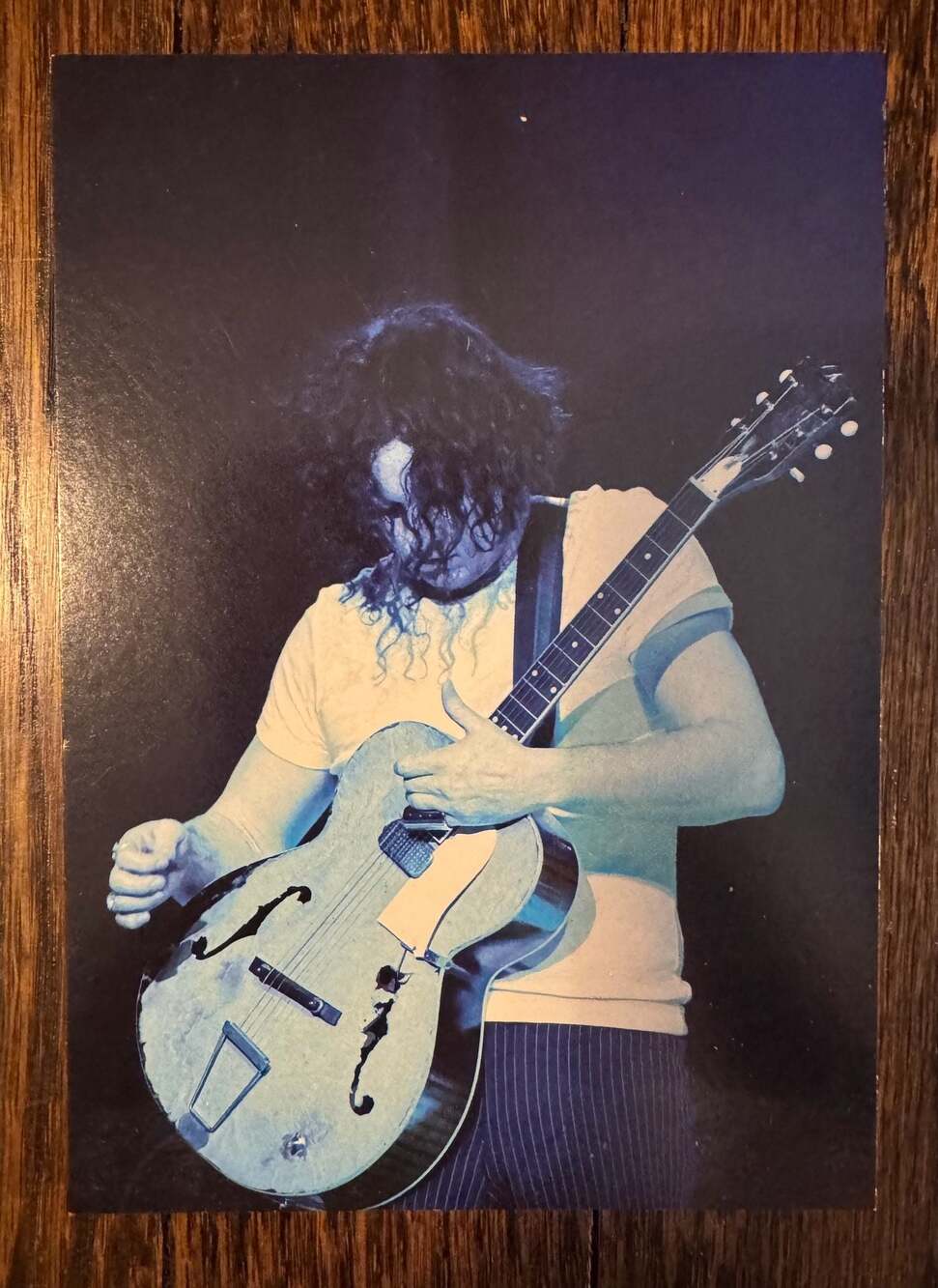 POSTCARD ‘10s 4.25x6 Jack White White Stripes Robert Matheu RARE OOP Third Man